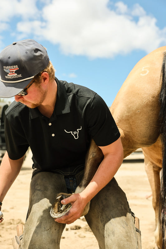 Snappy6 Performance Polo Black