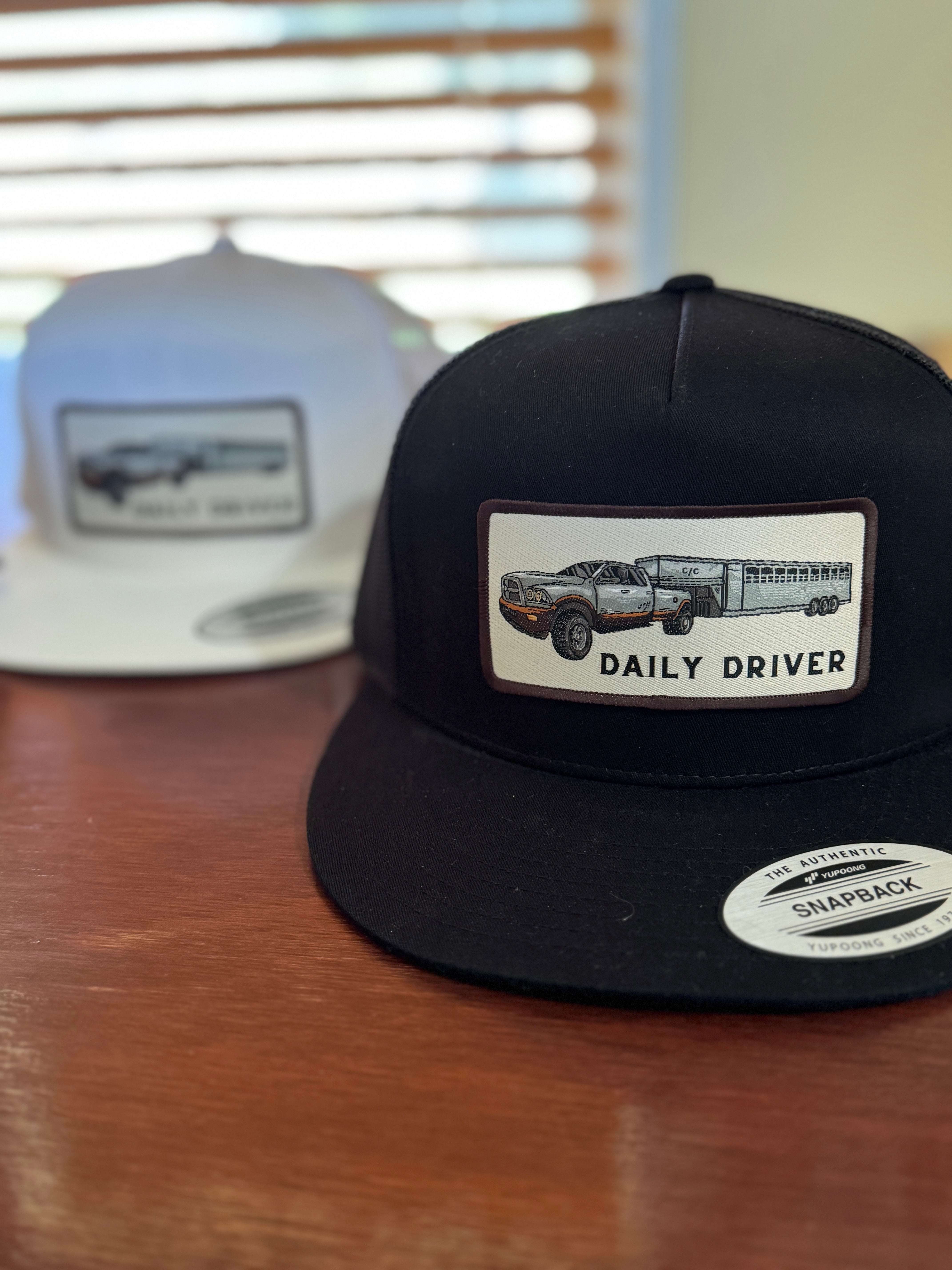 Daily Driver Hat Black – Snappy6